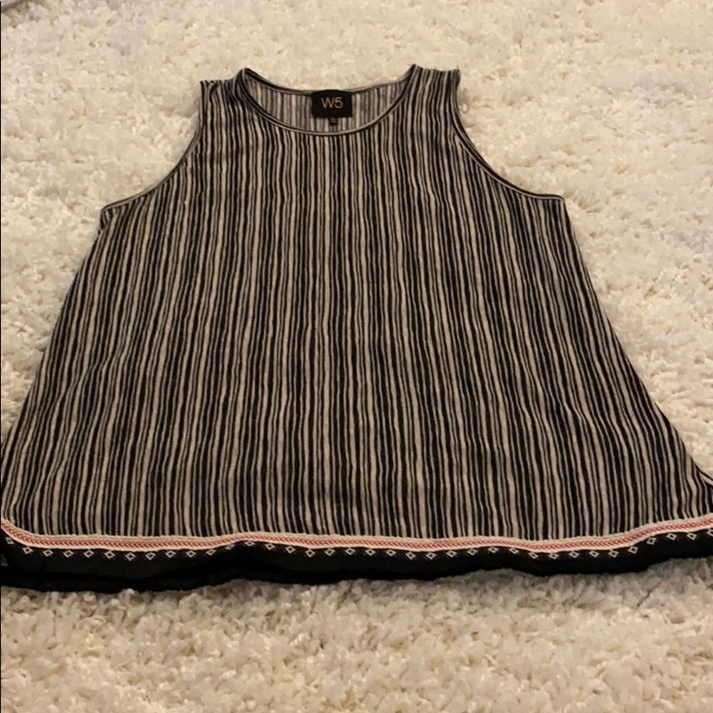 W5 Knit Tank Blouse